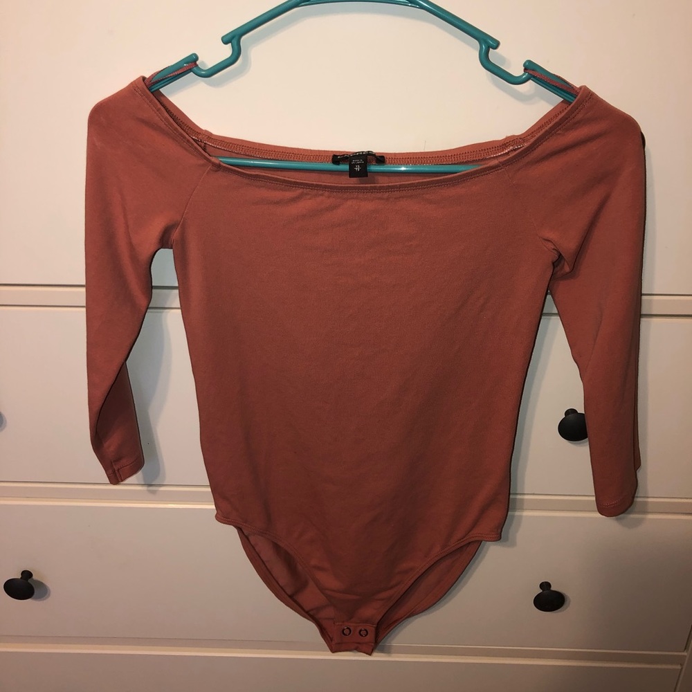 off the shoulder bodysuit